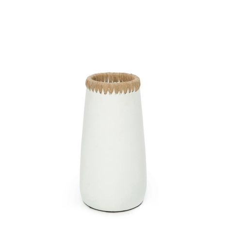 Bazar Bizar Vase White Natural M Sneaky