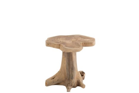 J-line Side Table Teakwood Natural Small