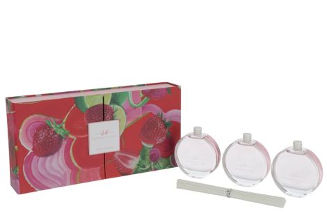 J-Line Box of 3 Fragrance Oil Strawberry Daiquiri