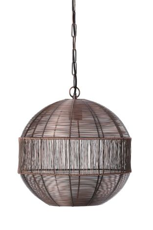 Light & Living Pendant Lamp Antique Copper Pilka Ø 45 x 47cm