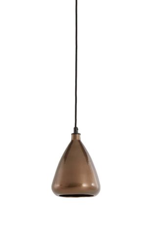 Light & Living Pendant Lamp Shiny Bronze Desi Ø 18 x 20cm