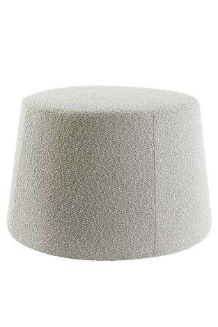 Light & Living Footstool Bouclé Sand Lauryn Ø 59 x 38cm