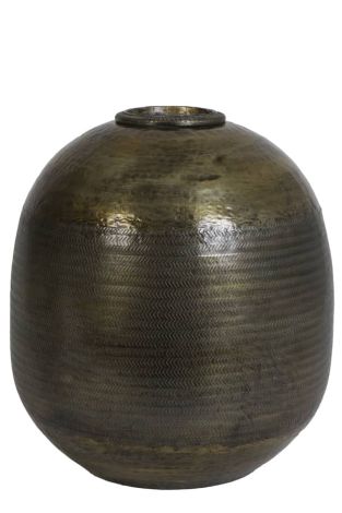 Light & Living Vase Deco Antique-Bronze Lezay Ø 48 x 52cm