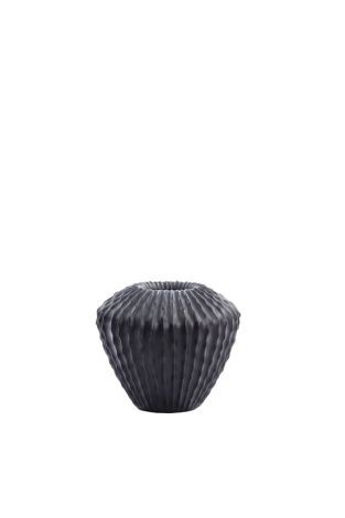 Light & Living Vase Deco Matt Black Cacti Ø 32 x 28cm