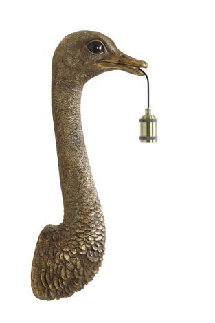 Light & Living Wall lamp Bronze Ostrich