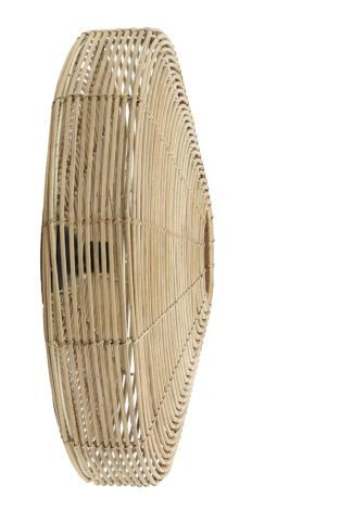 Light & Living Wall Lamp Rattan Natural Ø 60 x 21cm