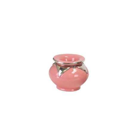 Moroccan Ashtray with metal Pink Ø 12 x 9cm
