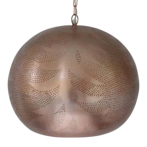 Moroccan Pendant Lamp Copper Lamya Ø 33 x 49cm