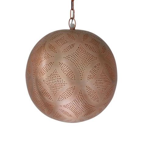 Moroccan Pendant Lamp Copper Naily Ø 30 x 33cm