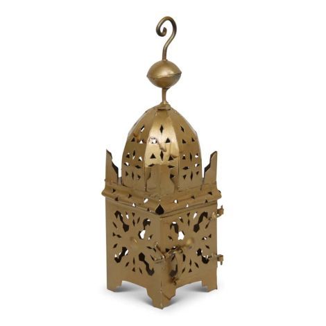 Moroccan Lantern Gold Small Arub