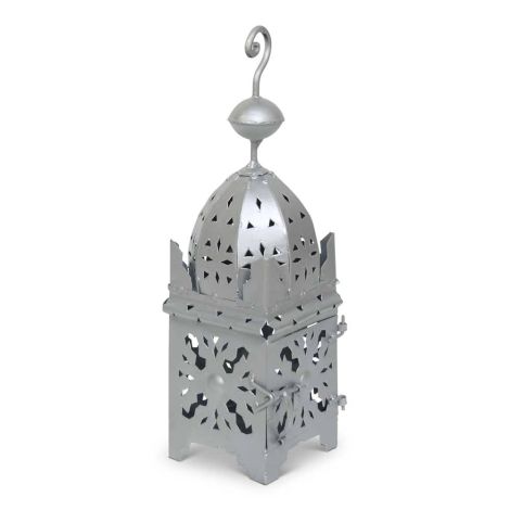 Moroccan Lantern Silver Small Arub