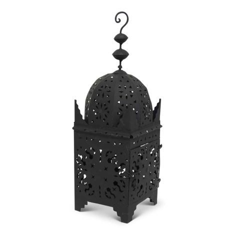 Moroccan Lantern Black Large Arub