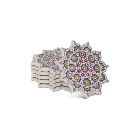 Moroccan Coasters Mosaic Luc (set of 6)