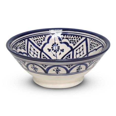 Moroccan Bowl Blue Nakhil Mya Ø 20 x 8cm
