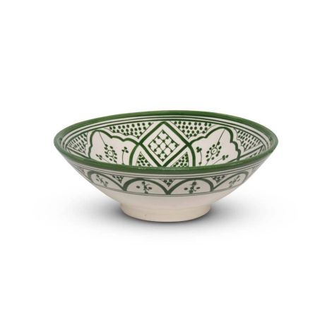 Moroccan Bowl Green Nakhil Mya Ø 30 x 11cm