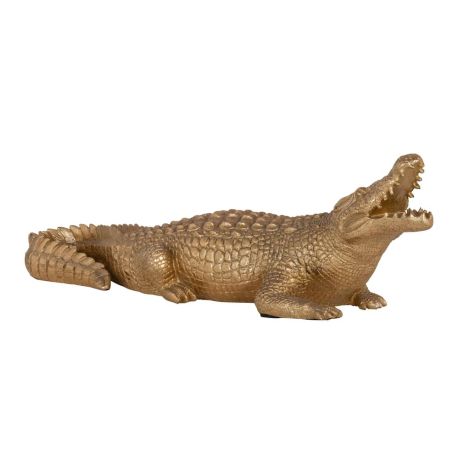 Richmond Crocodile Deco Gold