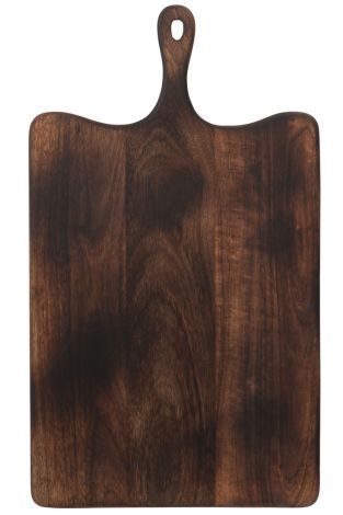 J-Line Cutting Board Rectangular Wood Dark Brown Extra Large