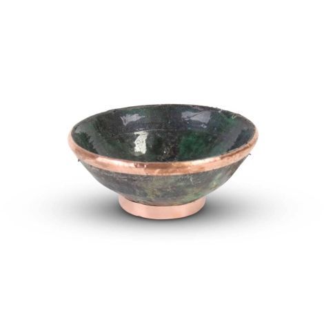 Tamegroute Bowl with Copper Ø 19 x 7.5cm