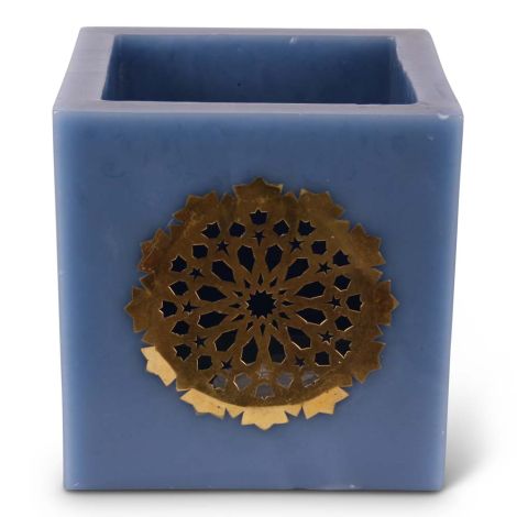 Tealight holder Qamra Blue Ø 20 x 20cm