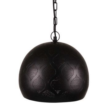 Arabian Pendant Lamp Amaira Black Gold Ø 28 x 27cm