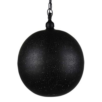 Arabian Pendant Lamp Amaira Black Gold Ø 30 x 40cm