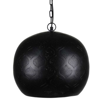 Arabian Pendant Lamp Amaira Black Gold Ø 35 x 33cm