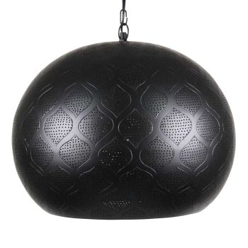 Arabian Pendant Lamp Amaira Black Gold Ø 46 x 40cm