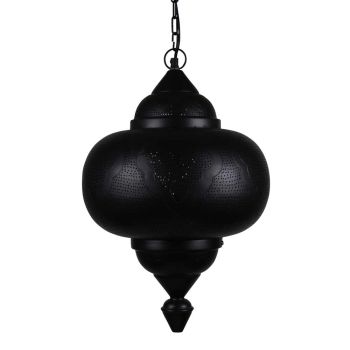 Arabian Pendant Lamp Ines Black Gold Ø 33 x 52cm