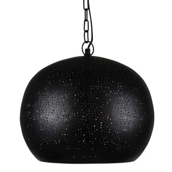 Arabian Pendant Lamp Intisar Black Gold Ø 35 x 32cm