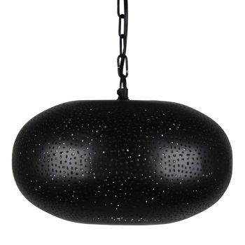 Arabian Pendant Lamp Youseira Black Gold Ø 32 x 21cm