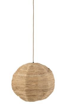 J-Line Pendant Bulb Banana Leaf Natural Large