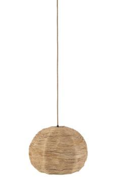 J-Line Pendant Bulb Banana Leaf Natural Medium