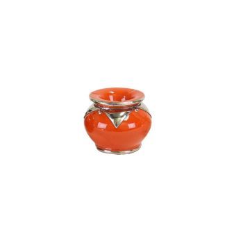 Moroccan Ashtray with Metal Orange Ø 12 x 9cm