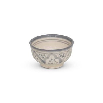 Moroccan Bowl Grey Nakhil Ø 12 x 7cm