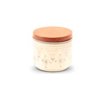 Moroccan spice jar Grey Zerbia