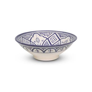 Moroccan Bowl Blue Nakhil Mya Ø 30 x 11cm