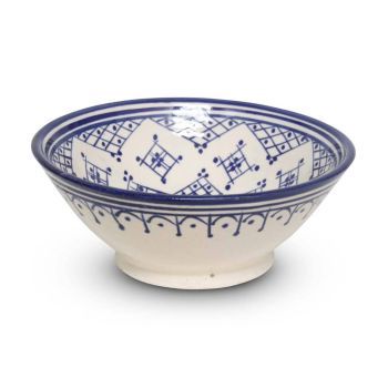 Moroccan Bowl Blue Zerbia Mya Ø 20 x 8cm