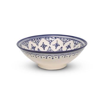 Moroccan Bowl Blue Zerbia Mya Ø 30 x 11cm