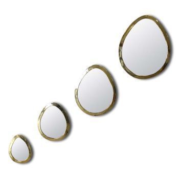 Moroccan Mirror Egg 4-piece