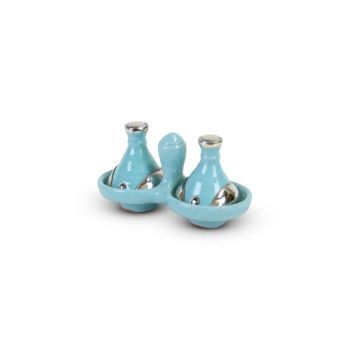 Tajine mini Light Blue with Metal 2-piece